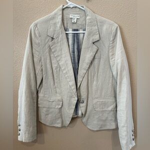 Adrienne Vittadini Light Tan Blazer